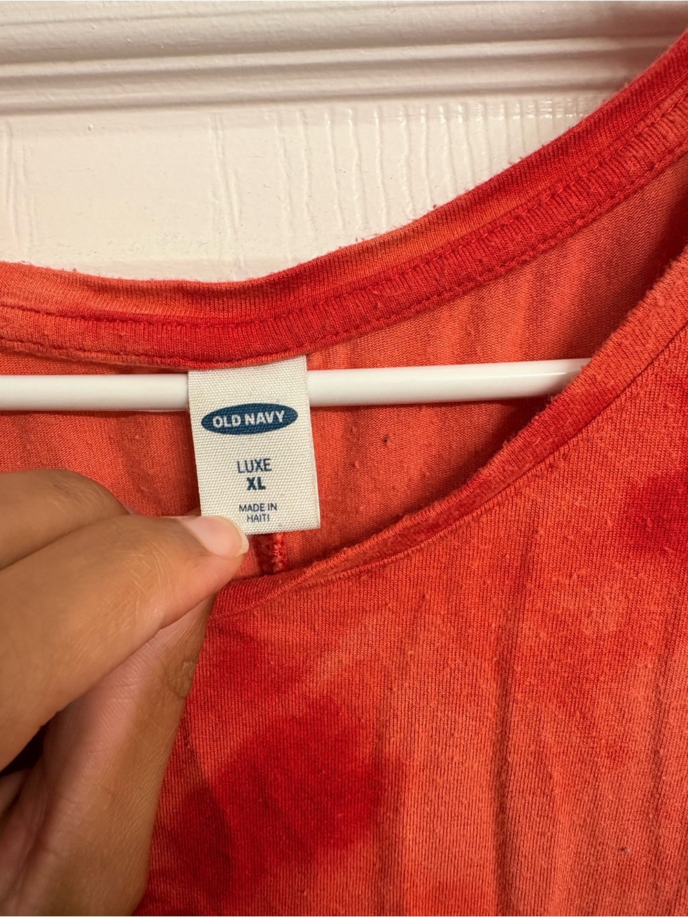Old Navy Luxe Red-Orange Tank Top - Women's XL